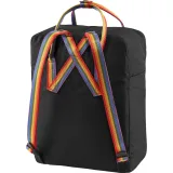 Batoh FJALLRAVEN Kanken - rainbow black rainbow pattern · záber 3