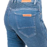 Dámske moto jeansy W-TEC Dynetis Lady Farba modrá, · záber 3
