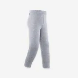 WEDZE Detské spodné termolegíny Warm na lyžovanie sivé 24 m-3r (82-95 cm) · záber 1