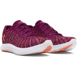 Dámská běžecká obuv UNDER ARMOUR UA W Charged Breeze 2 purple gemini flare orange orange · záber 3