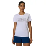 Dámské turistické tričko s krátkým rukávem 4F TSHIRT F2785-10S-WHITE · záber 1