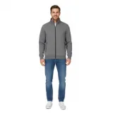 Pánska mikina so zipsom VOLCANO B-LIPSO-702M-GREY MEL · záber 1
