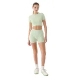 Dámske tréningové kraťasy 4F SHORT TIGHTS FNK F055-RAW24TFSTF055-47S-MINT · záber 1