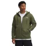 Pánská zateplená mikina se zipem UNDER ARMOUR UA Icon Fleece FZ Taping-GRN · záber 1