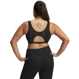 Dámská sportovní tréninková podprsenka UNDER ARMOUR UA Infinity Low Mesh-BLK · záber 4