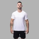 Pánske športové tričko Iron Aesthetics Training, biele · záber 1