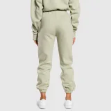 Dámske oversized tepláky Iron Aesthetics Simone, zelené · záber 4