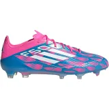 Pánské outdoorové fotbalové kopačky ADIDAS F50 Elite M FG solar blue cloud white solar pink · záber 2