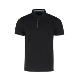 Pánské polo tričko s krátkým rukávem VOLCANO NIKOS-700-BLACK · záber 4