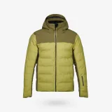 WEDZE Pánska lyžiarska/snowboardová bunda Warm 500 béžová L · záber 1