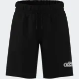 ADIDAS ADIDAS detské bavlnené šortky čierne 11-12 r (152 cm) · záber 1