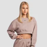 GymBeam Dámská mikina Cropped Aura Roux - Velikost: XS | Barva: ružová | Pohlavie: Dámské | Hmotnost: 0,36 kg | Balení: 36 · záber 7