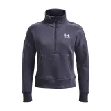 Dámská tréninková mikina s 1 2 zipem UNDER ARMOUR Rival Fleece HZ-GRY-1373030-558 · záber 4