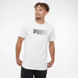 PUMA PUMA pánske fitness tričko s krátkym rukávom biele L · záber 1