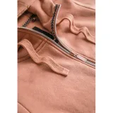 Dámska zateplená mikina so zipsom VOLCANO B-DAFNE-101-BEIGE · záber 5