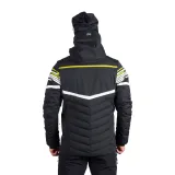 Pánská lyžařská bunda NORTHFINDER YAROGNEV-672blacklimegreen · záber 5