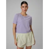 Dámské tréninkové tričko s krátkým rukávem 4F TSHIRT FNK F1806-51S-VIOLET · záber 4