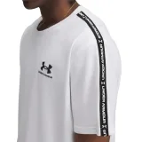 Pánské tričko s krátkým rukávem UNDER ARMOUR UA Icon HWT Tee Taping-WHT · záber 2