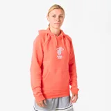 TARMAK Unisex mikina 900 NBA Miami koralovo ružová XS · záber 1