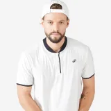 KUIKMA Pánske tenisové tričko Dry+ s krátkym rukávom biele M · záber 1