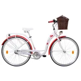 Saveno Bridget NEX7 28" - model 2025 biela - M (17", 160-180 cm) · záber 1