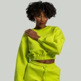 Дамска блуза Lunar Cropped Chartreuse - STRIX - Размер: L | Тегло: 0,464 g | Опаковка: 40 · záber 1