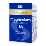GS Magnesium citrát 1340 mg + B6 50 + 50 tabliet · záber 2