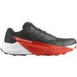 Pánska bežecká trailová obuv SALOMON Pulsar M black white cherry tomato · záber 1