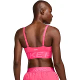 Dámská sportovní tréninková podprsenka NIKE PRO W NP INDY PLUNGE BRA BOLD-629 ASTER PINK PINKSICLE WHITE · záber 2