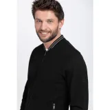 Pánska mikina so zipsom VOLCANO B-EST-700-BLACK · záber 2