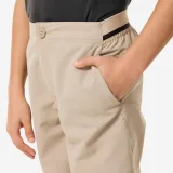 QUECHUA Detské turistické šortky MH100 béžové 12-13 r (151-160 cm) · záber 2