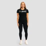 GymBeam Women‘s Fitness T-shirt Black - Veličina: XS | Boja: Crna | Težina: 0,1 g · záber 5