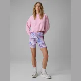 Dámské krátké úpletové legíny - multicolor · záber 1