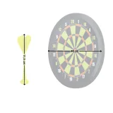 Magnetický terč so šípkami inSPORTline MDS160 · záber 4