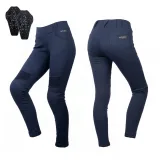 Dámske moto legíny W-TEC Lukrecia Base Blue Farba modrá, · záber 1
