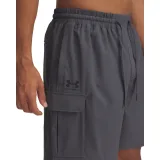 Férfi melegítőnadrág rövidnadrág UNDER ARMOUR UA Vibe Woven Cargo Short-GRY · záber 2