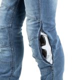 Dámske moto jeansy W-TEC Lustipa - Veľkosť: XS · záber 5
