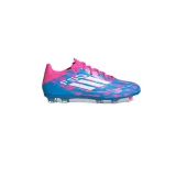 Pánské outdoorové fotbalové kopačky ADIDAS F50 League M FG solar blue cloud white solar pink · záber 2