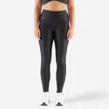 KALENJI Dámske bežecké legíny Run 100 čierne XL (W35 L31) · záber 1