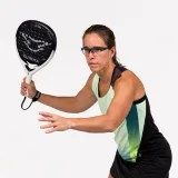 KUIKMA Dámske funkčné tielko na padel Kuikma Pro zelené Lucia Sainz L-XL · záber 2