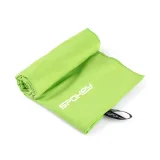 Uterák SPOKEY SIROCCO XL Quick-drying towel s odnímatelnou sponou, green, 80 x 150 cm · záber 2