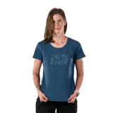 Dámske turistické tričko s krátkym rukávom NORTHFINDER HELENA-464bluenights · záber 2