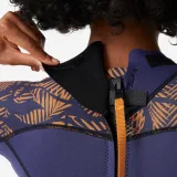 OCEAN STEP Dámska šortková neoprénová kombinéza 2/2 mm s dvojitým zipsom Leaf Palm M · záber 2