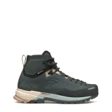 Dámská kotníková turistická celokožená obuv TECNICA Sulfur MID GTX Ws, navy grey light blue · záber 2