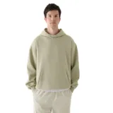 Pánská mikina s kapucí 4F SWEATSHIRT-WAW24TSWSM1311-44S-OLIVE · záber 1