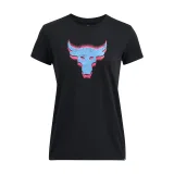 Dámské tričko s krátkým rukávem UNDER ARMOUR PROJECT ROCK PROJECT ROCK W Underground Core T-BLK · záber 3