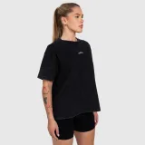 Dámské oversized tričko Iron Aesthetics Fit club, washed black · záber 4