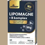 VITAR Kings lipomagne + B komplex 60 kapsúl - Počet kusov: 60 ks · záber 1