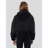 Dámská mikina se zipem FUNDANGO Sansa Hybrid Jacket-780-antracit · záber 3