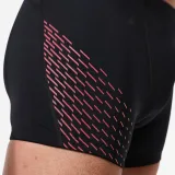DECATHLON Pánske boxerkové plavky Fiti čierno-červené L · záber 2